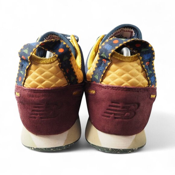 New Balance Burgundy and Navy Sneakers - Picture 5 of 11